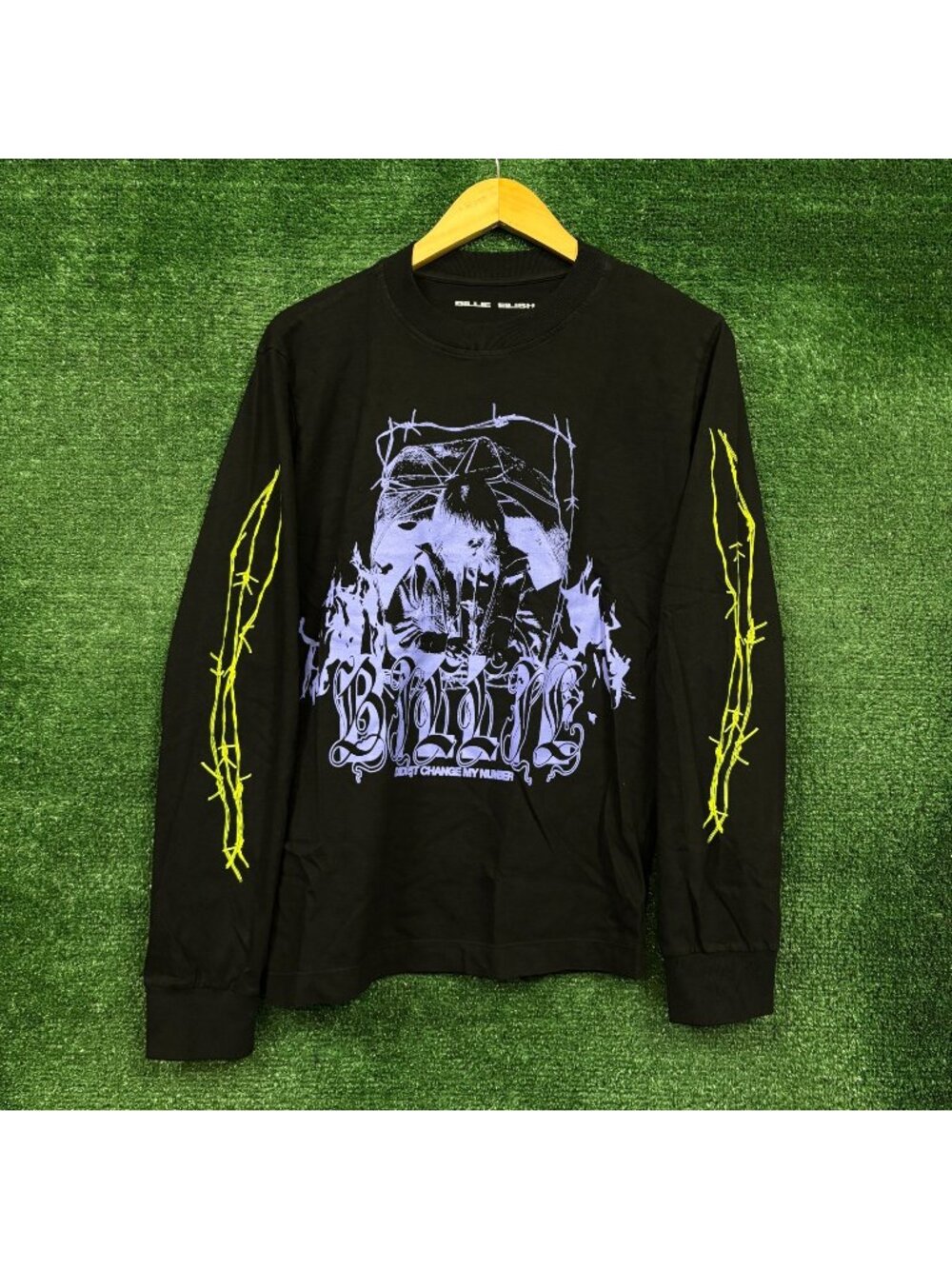 Billie Eilish I Didnt Change My Number LS Shirt Size Small